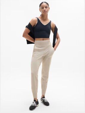 Athleta Venice High Rise Jogger – Cream – XS